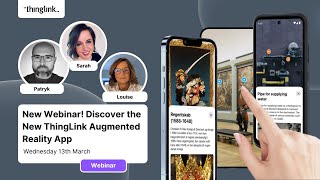 New Webinar Discover the New ThingLink Augmented Reality App [upl. by Hars]