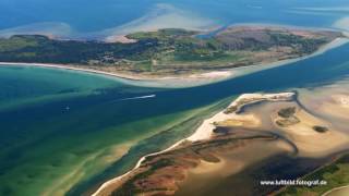 Hiddensee faszinierend aus der Luft fotografiert [upl. by Ancier]