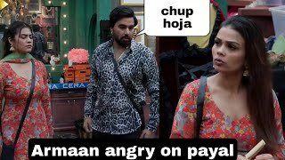 bigg boss ott 3 live Armaan Malik Take Payal Malik Class Armaan Payal Big Fight [upl. by Ainavi]