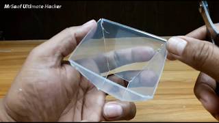 DIY 3D Hologram From a Plastic Bottle  Easy hack [upl. by Ramel269]