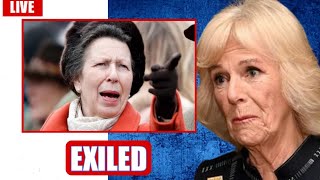 THROWN OUT🔴 Camilla EXILED From The Royal Family After FIGHTING Princess Anne [upl. by Daly169]