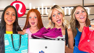 i BOUGHT MY 8 KiDS their DREAM SUMMER LULULEMON WORKOUT GEAR ❤️✨ [upl. by Enirehtac]