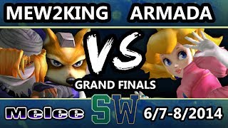 Super SWEET  Mew2King Fox Sheik Vs Armada Peach  Grand Finals [upl. by Balfour]