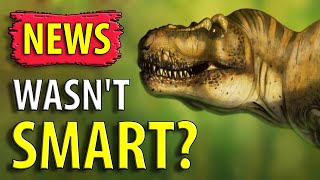 T rex Was NOT As Smart As a Baboon Afterall  Paleo News [upl. by Atikehs]