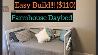 Build this DIY Farm House Daybed 110 [upl. by Ameline756]