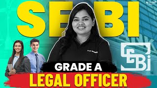 What is SEBI Grade A Legal Officer  Complete Details  Eligibility Salary Allowances amp Syllabus [upl. by Nomrah]