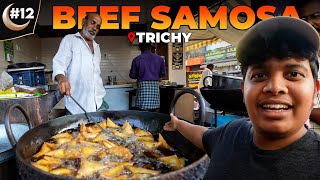 Iftar Beef Samosa amp Snacks  Trichy  EP12 Irfans View [upl. by Aicinat]