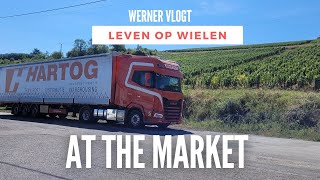 Lossen op de markt in Frankrijk  Werner vlogt 55  Leven op wielen [upl. by Marou]