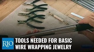 Tools Needed for Basic Wire Wrapping Jewelry [upl. by Dhruv629]