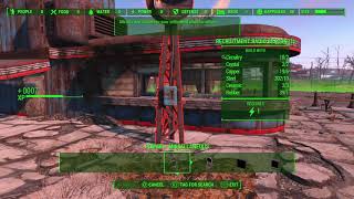 Fallout 4 Starlight DriveIn Setting up a Radio Beacon [upl. by Naffets]