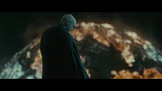 VOLDEMORT BREAKS SHIELD HOGWARTS  Harry Potter amp Deathly Hallows part 2 [upl. by Esilec]