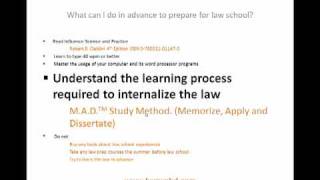 7 Secrets to Pre Law School Preparations  Learn How to Get As Before Law School Starts [upl. by Ayalahs]