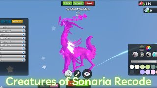 Shiny Materials and Mutations  Creatures of Sonaria Recode [upl. by Oremar]