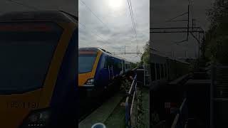 Northern Trains 195119 passing Levenshulme 14924 [upl. by Eima]