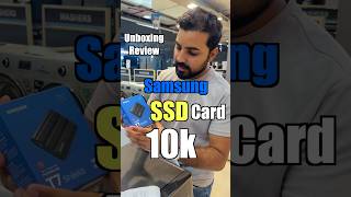 SSD Card 1 TB Samsung Unboxing and Price Review for Regular Use [upl. by Hsirt]