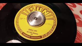 Rhythm Rockers  Fiddle Bop  1956 Country  SUN 248 [upl. by Roosnam]