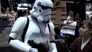 Tour the Star Wars Celebration V hall floor with Jedi Mindy  See characters fans droids and more [upl. by Niletac]