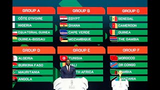 CAN 2024  PROGRAMME des matchs de poules de la Coupe dAfrique des Nations [upl. by Bee484]