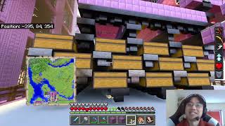 Minecraft RTX survival 953 Demolishing the Gold Farm Storage [upl. by Ricketts]