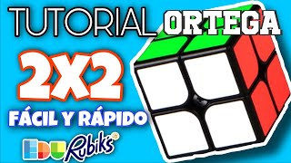 2x2 método Ortega tutorial español EDURUBIKS 2024 [upl. by Esch]