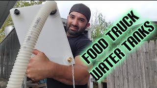 How to Build a Food Truck Installing the Water Tanks [upl. by Tomas]