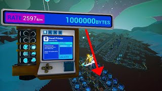 Astroneer Infinite Byte Farm [upl. by Vig]