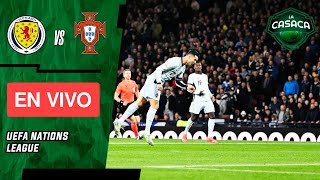 🚨 ESCOCIA vs PORTUGAL 🔥 UEFA NATIONS LEAGUE 2024  RONALDO TITULAR [upl. by Attelahs44]