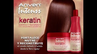 Tratamiento de Cauterización con Anven Intenss Keratin [upl. by Alcinia205]