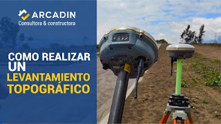 Como realizar un levantamiento topográfico con el equipo Trimble modelo R8S 👷 [upl. by Aiuhsoj]