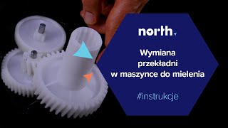 Wymiana przekładni w maszynce do mielenia Zelmer ZMM5580  Northpl [upl. by Naitirb]