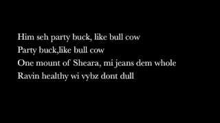 party shot  Popcaan LYRICS [upl. by Neyrb]