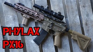 R  Phylax Airsoft PX16 SAEG Tuned 416A5  Toms Airsoft Channel [upl. by Wei]