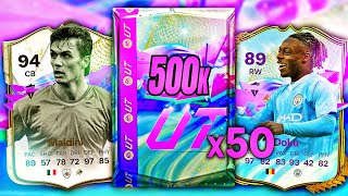 50x 500k FUTURE STARS PACKS [upl. by Akisej]