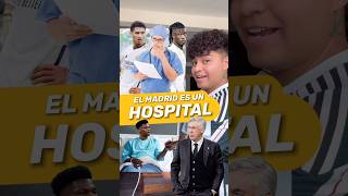 🤕 EL REAL MADRID YA ES UN HOSPITAL 🏥 futbol shorts joshjuanico viralvideo [upl. by Yeo]