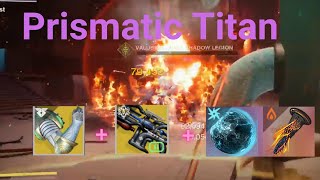 Prismatic Titan Solo Flawless Hydroponics Delta Master Lost Sector Destiny 2 [upl. by Osnerol]