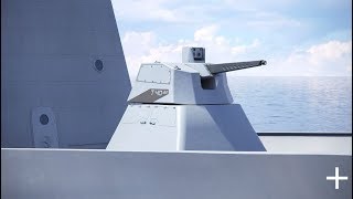 RAPIDFire naval 40 CTA multi role air defence system – Thales [upl. by Rothenberg]