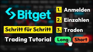 Komplettes Bitget Tutorial ✅ Bitcoin Trading Anleitung Long amp Short [upl. by Hairacaz545]