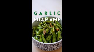 GARLIC EDAMAME  shorts  Takoshiho Cooks Japan [upl. by Swisher]