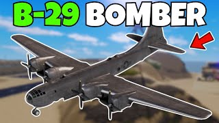 全新B29轟炸機 Brand new B29 bomberWar Tycoon 戰爭大亨 [upl. by Anelad]