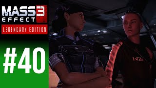 BLIND Lets Play Mass Effect 3 Legendary Edition 40  Getting Cozy [upl. by Awhsoj]