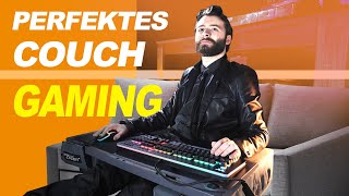 Die PERFEKTE Couch Gaming LÖSUNG  nerdytec Couchmaster CYCON² [upl. by Darn]