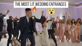 The most LIT wedding entrances of 2022 [upl. by Alicirp22]