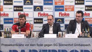 PK vor den Spiel SG Sonnenhof Großaspach [upl. by Aikemahs]