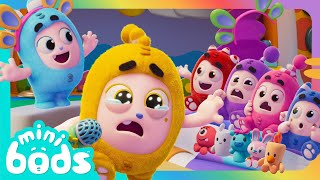 Too Shy For Showtime 🎭  Minibods  Preschool Cartoons for Toddlers [upl. by Annatsirhc]