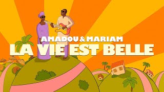 Amadou amp Mariam – La vie est belle Official Music Video [upl. by Rollie]