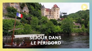 😎 Séjour dans le Périgord  la Dordogne les grottes de stalactites le cabécou 😎 [upl. by Maxma]