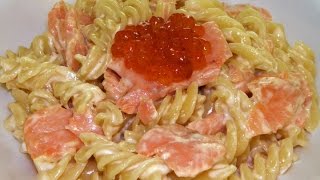 Fusilli s dimljenim lososom  Fini Recepti [upl. by Stucker417]