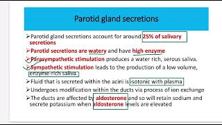 parotid gland secretion MRCS question solve CRACK MRCS [upl. by Linnet732]