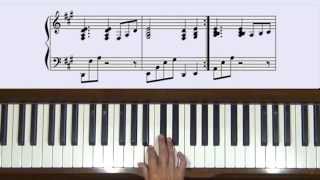 Temblando by Hombres G Piano Tutorial [upl. by Ateekal]