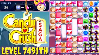 Level 7491th Candy Crush Saga Live Streaming On YouTube By Sankat Mochan Vlogs [upl. by Aiker]